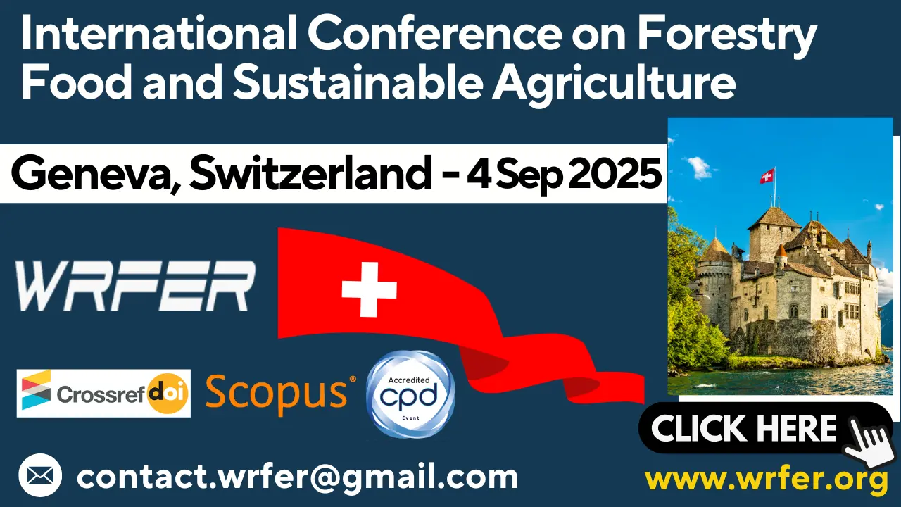 Forestry Food and Sustainable Agriculture Conference in Switzerland